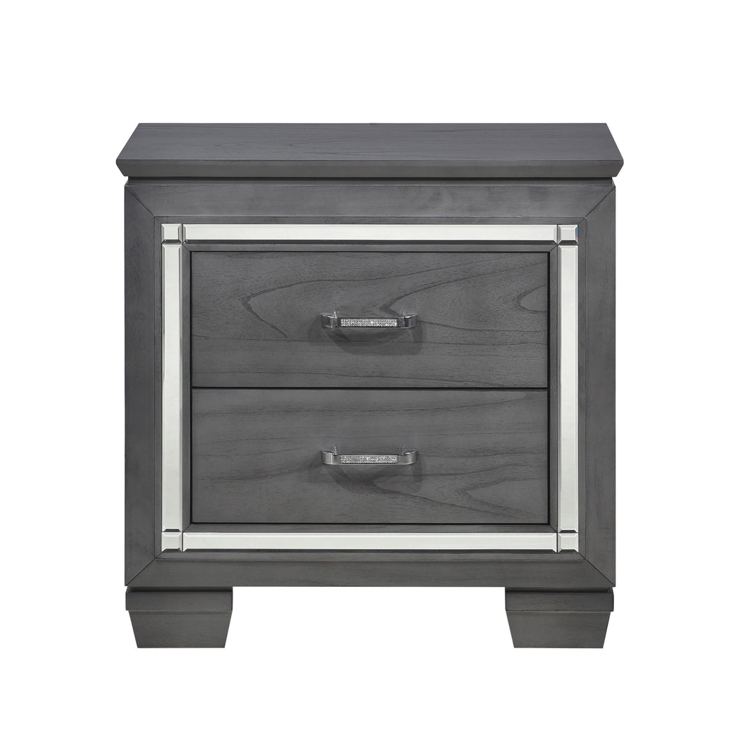 1916GY-4 Night Stand, LED Lighting