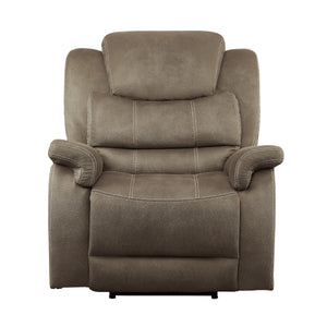 9848BR-1PWH Power Reclining Chair with Power Headrest and USB Port