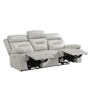 9629SVE-3PW Power Double Reclining Sofa