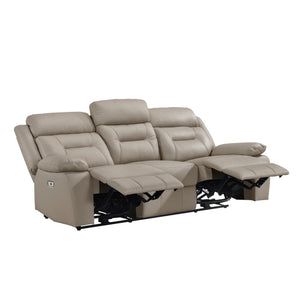 9629LTE-3PW Power Double Reclining Sofa