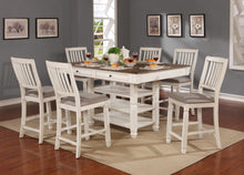 7412W-36 Counter Height Dining Table with Drawers