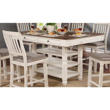 7412W-36 Counter Height Dining Table with Drawers