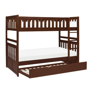 B2013DC-1*R Twin/Twin Bunk Bed with Twin Trundle