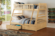 B2043TF-1*T Twin/Full Bunk Bed with Storage Boxes