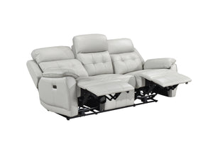 99032PSVE-3 Power Reclining Sofa, Silver