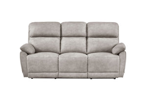 99029TP-3 Double Reclining Sofa, Taupe