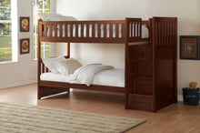 B2013SBDC-1* Twin/Twin Step Bunk Bed