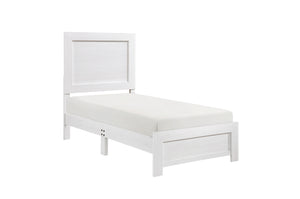 1534WHT-1 Twin Bed in a Box