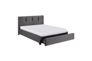 1632GHK-1EKDW* Eastern King Platform Bed with Storage Footboard