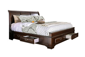 1701Q Queen Storage Bed