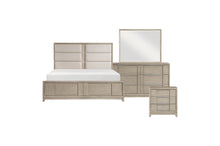 1820N-1* Queen Platform Bed with Footboard Storage