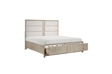 1820N-1* Queen Platform Bed with Footboard Storage