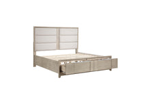 1820N-1* Queen Platform Bed with Footboard Storage