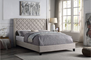 5832FBE Full Upholstered Platform Bed