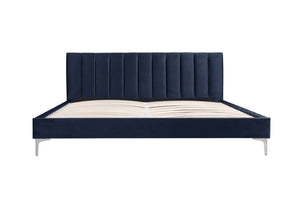 5893NVK King Upholstered Platform Bed