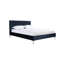 5893NVQ Queen Upholstered Platform Bed