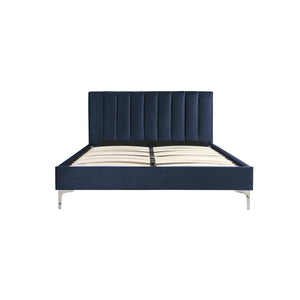 5893NVQ Queen Upholstered Platform Bed