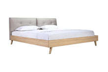 5899BEQ Queen Upholstered Platform Bed