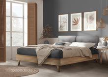 5899BEQ Queen Upholstered Platform Bed