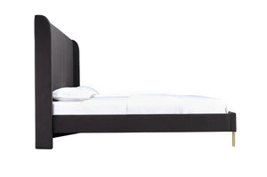 5900DGK King Upholstered Platform Bed