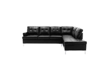 8378BLK* 2-Piece Sectional with Right Chaise