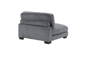 8555GY-AC Armless Chair