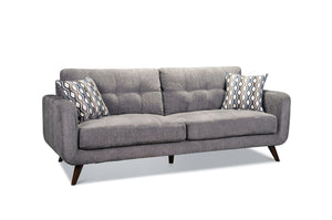 9036GRY-3N Sofa with Two Pillows