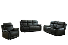 99840PN-BK-2C Power Reclining Loveseat with Console