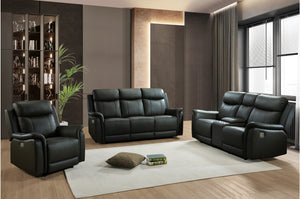 99840PN-BK-3 Power Reclining Sofa