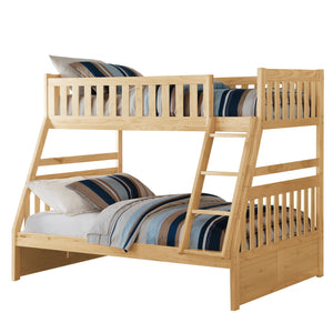 B2043TF-1* Twin/Full Bunk Bed