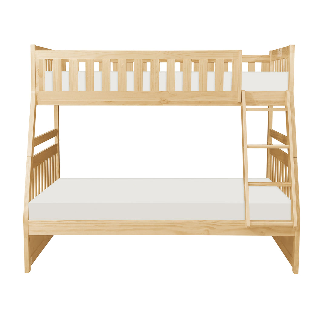 B2043TF-1* Twin/Full Bunk Bed