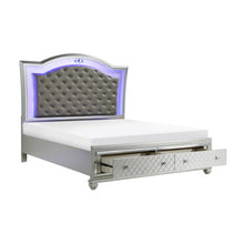 1430K-1EK* Eastern King Platform Bed with Footboard Storage