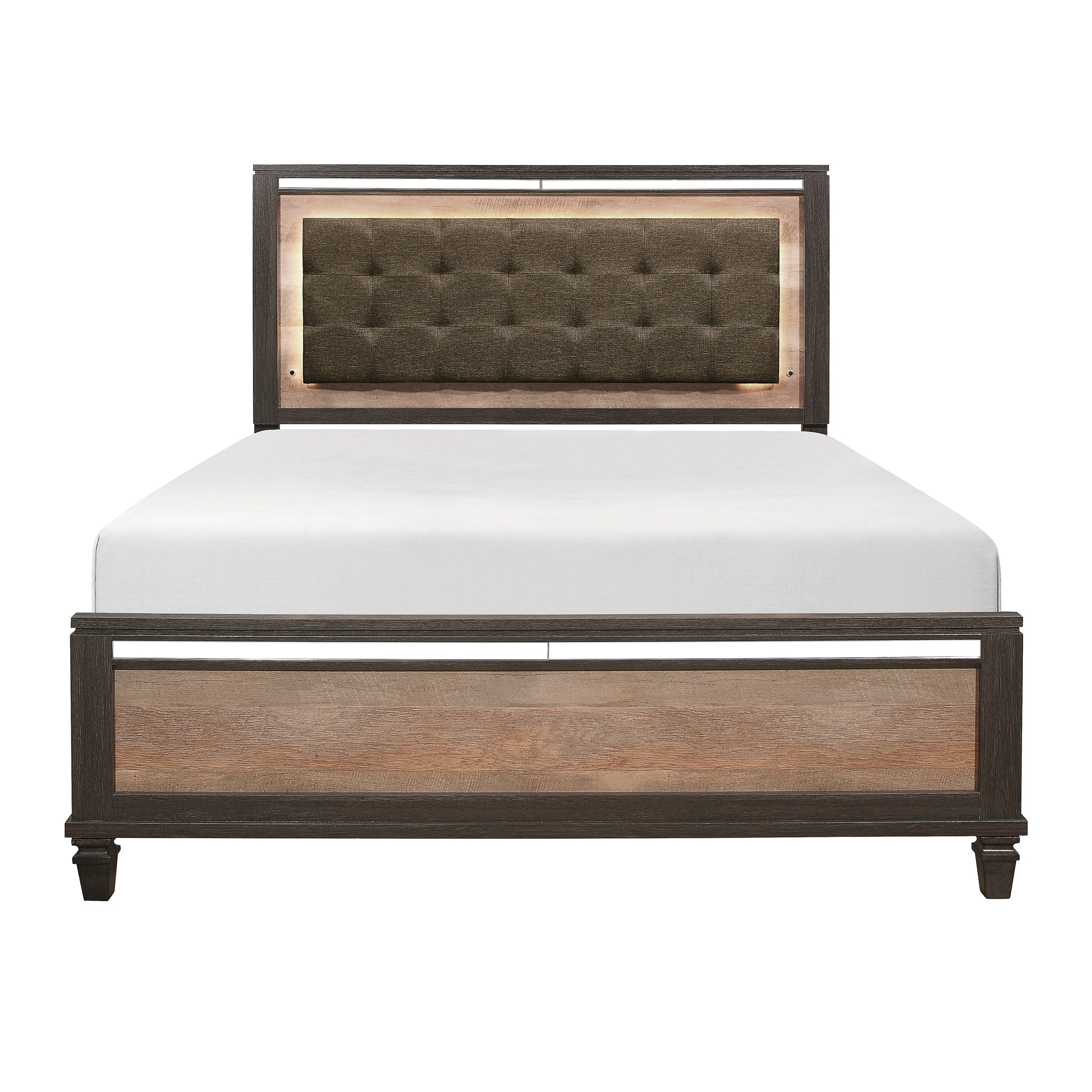 1518-1* Queen Bed with LED Lighting