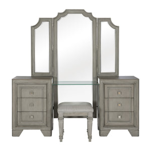1546-15* Vanity Dresser with Mirror