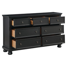 1714BK-5 Dresser, Hidden Drawer