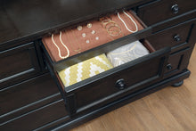 1718GY-5 Dresser with Hidden Drawer