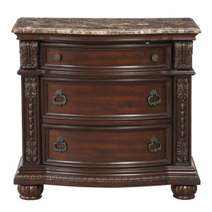 1757-4 Night Stand, Marble Top