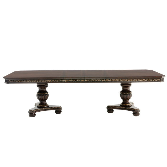 1808-112* Double Pedestal Dining Table