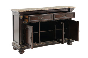 1808-40 Server with Faux Marble Top