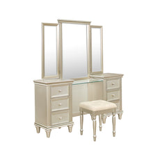 1928-15* Vanity Dresser with Mirror
