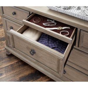 2259GY-5 Dresser, Hidden Drawer