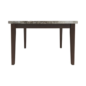 2456-36 Counter Height Table, Marble Top