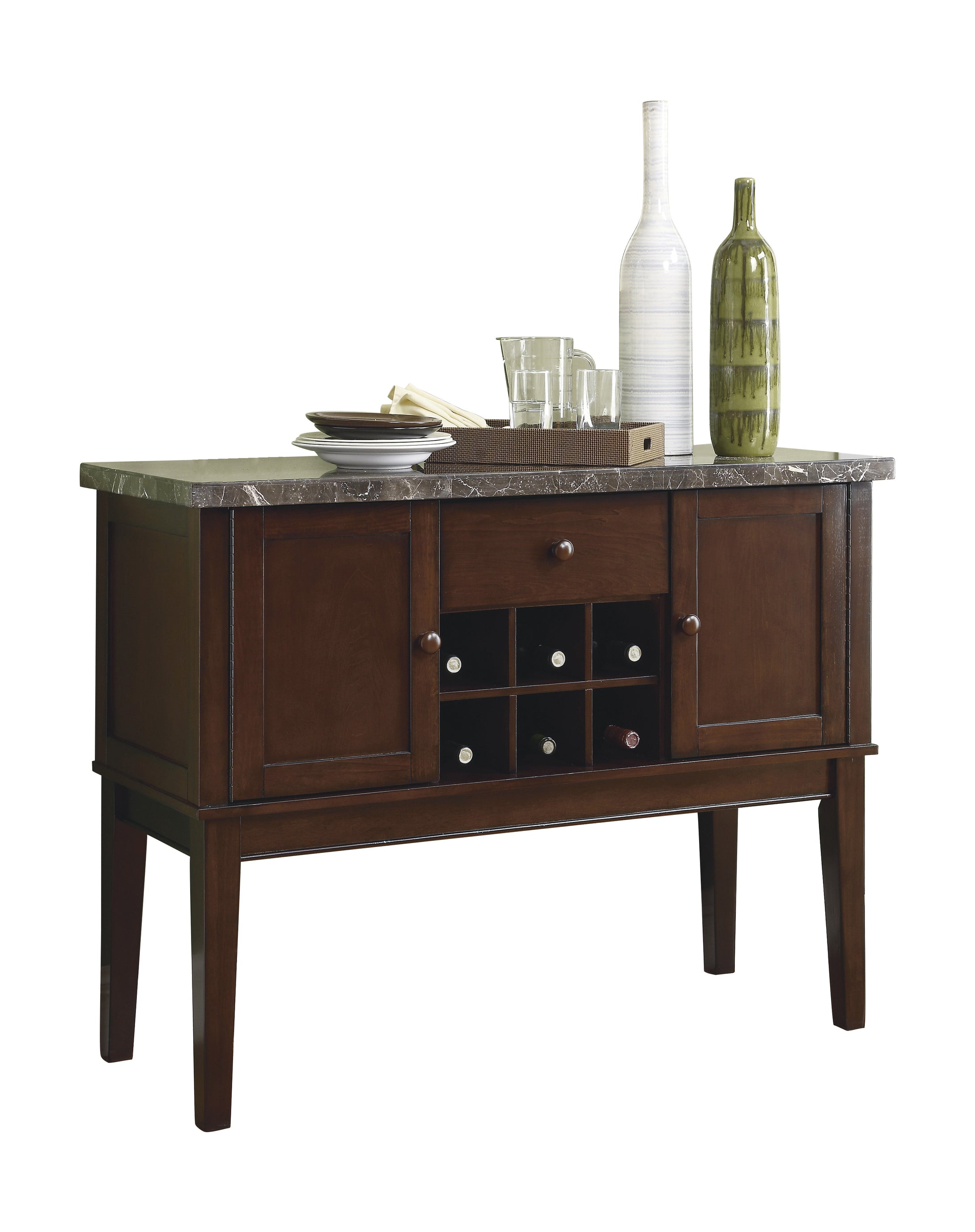 2456-40 Server, Marble Top