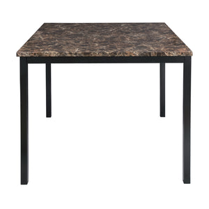 2601-36 Counter Height Table, Faux Marble Top