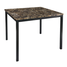2601-36 Counter Height Table, Faux Marble Top
