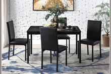 2601BK-48 Dining Table, Faux Marble Top