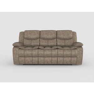 8230BLK-3 Double Reclining Sofa