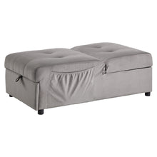4615-F4 Lift Top Storage Bench with Pull-out Bed