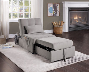 4615-F4 Lift Top Storage Bench with Pull-out Bed