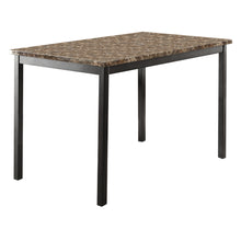 5038-48 Dining Table, Faux Marble Top